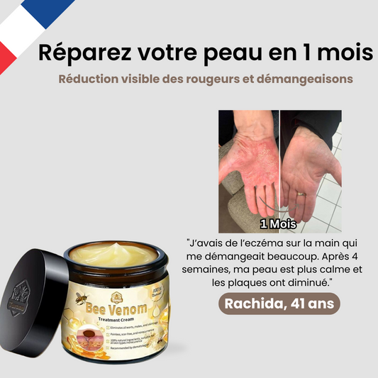 Bee Venom : Votre alliée contre les rougeurs et les crises de peau