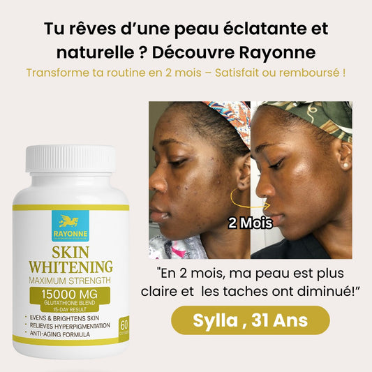 Éclat Glutathion : Dites adieu aux taches et révélez un teint lumineux